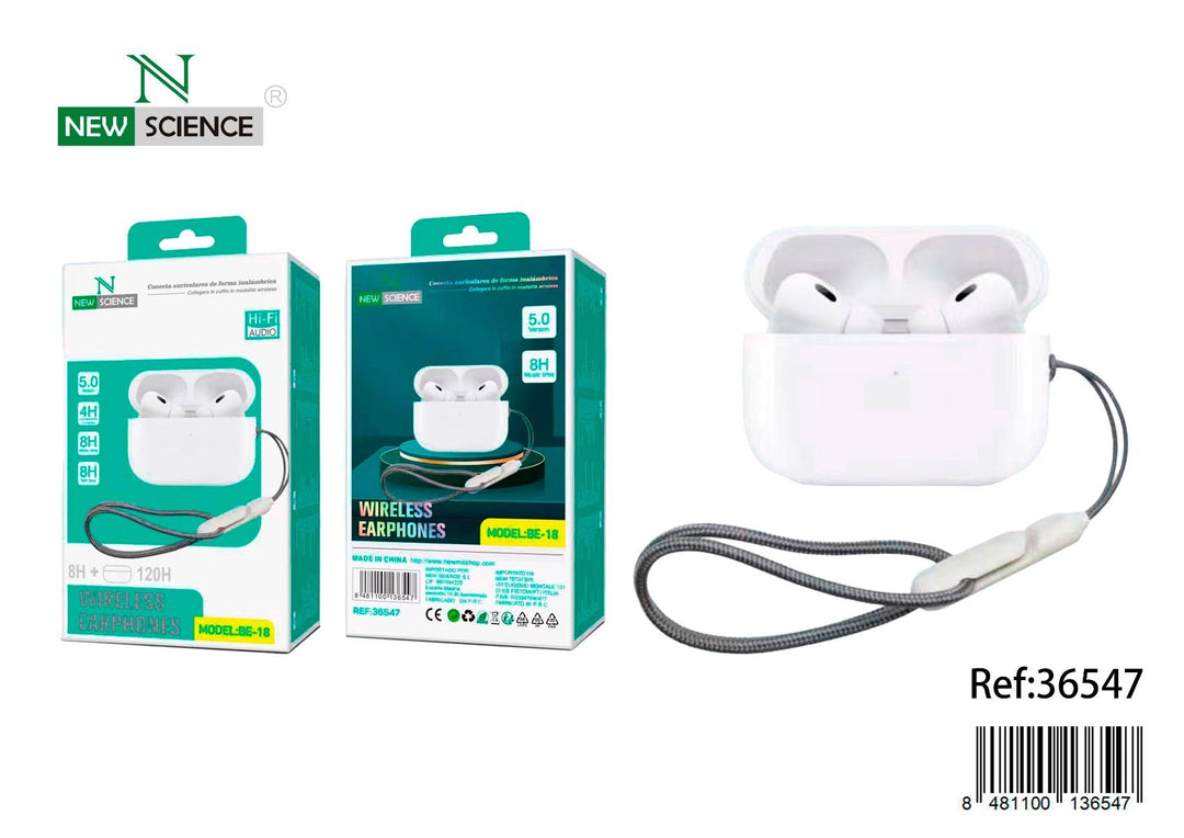 NewScience® Bluetooth Bežične Slušalice BE-18