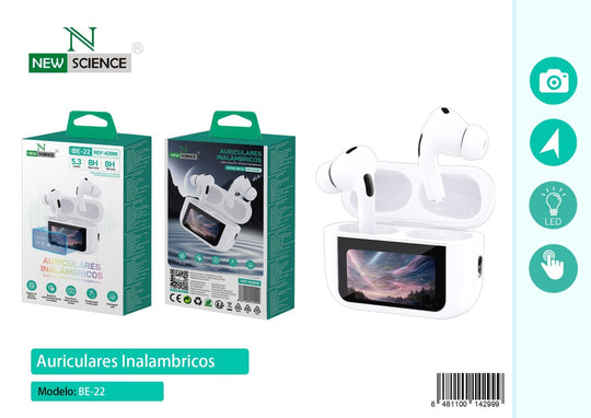NewScience® Bluetooth Bežične Slušalice BE-22
