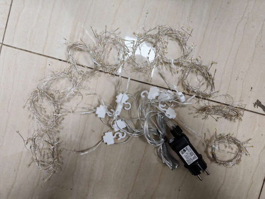 Božićne LED lampice - zavjesa 500/1000 LED 3x2m/3x3m