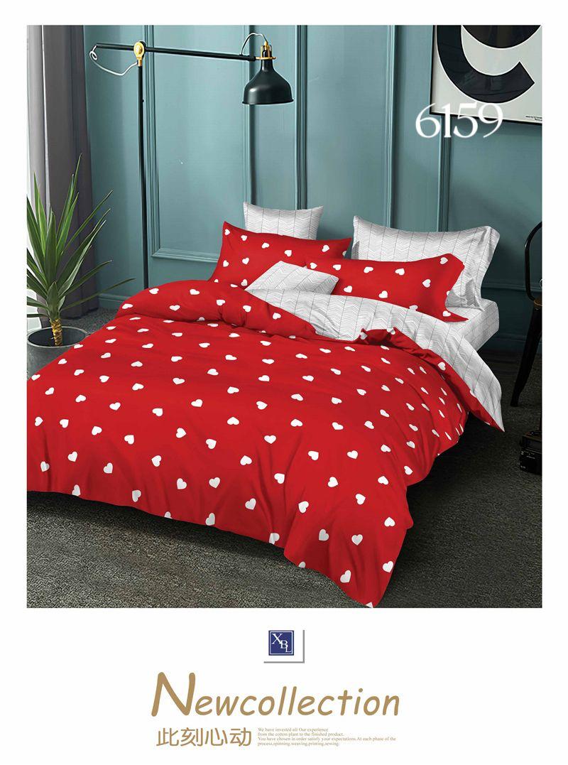 6-Dijelni set posteljine Serija - Srca i leptiri