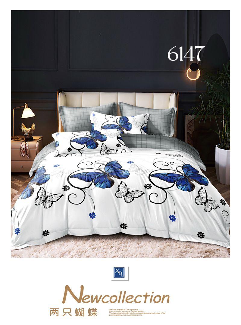 6-Dijelni set posteljine Serija - Srca i leptiri