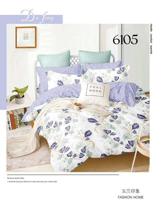 6-Dijelni set posteljine Serija - Srca i leptiri