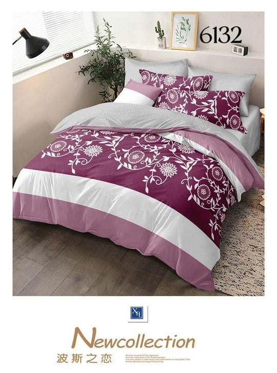 6-Dijelni set posteljine Serija-Cvijeće