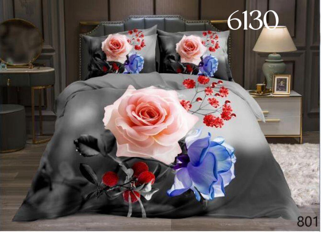 6-Dijelni set posteljine Serija-Cvijeće