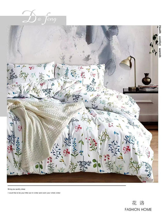 6-Dijelni set posteljine Serija-Cvijeće