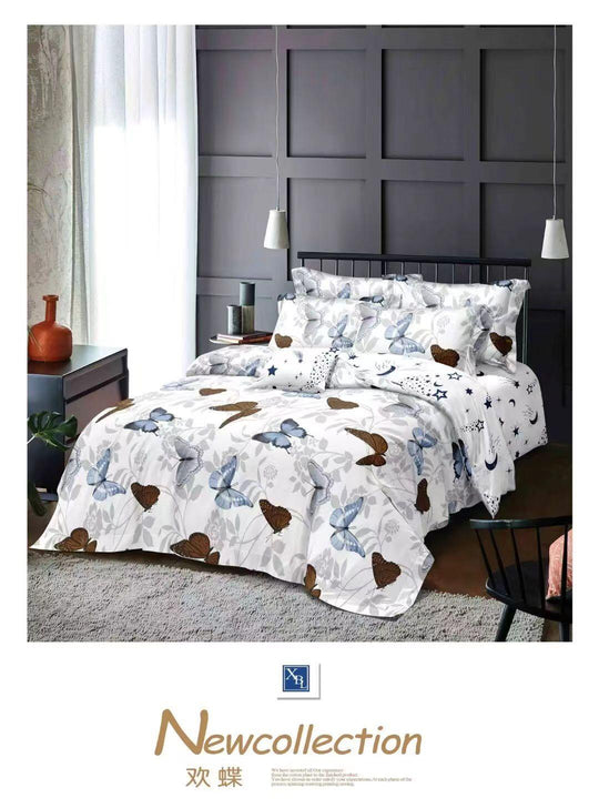 6-Dijelni set posteljine Serija-Cvijeće