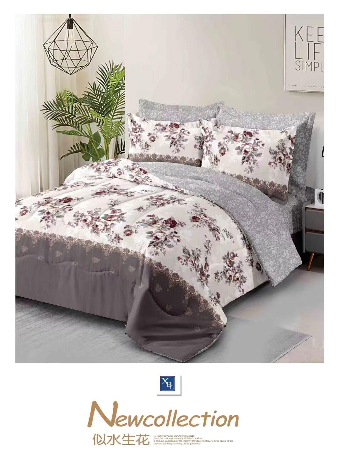 6-Dijelni set posteljine Serija-Cvijeće