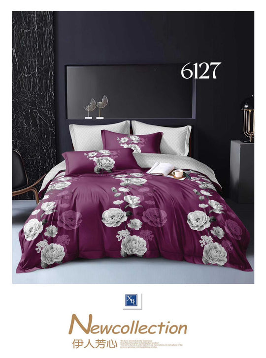 6-Dijelni set posteljine Serija-Cvijeće