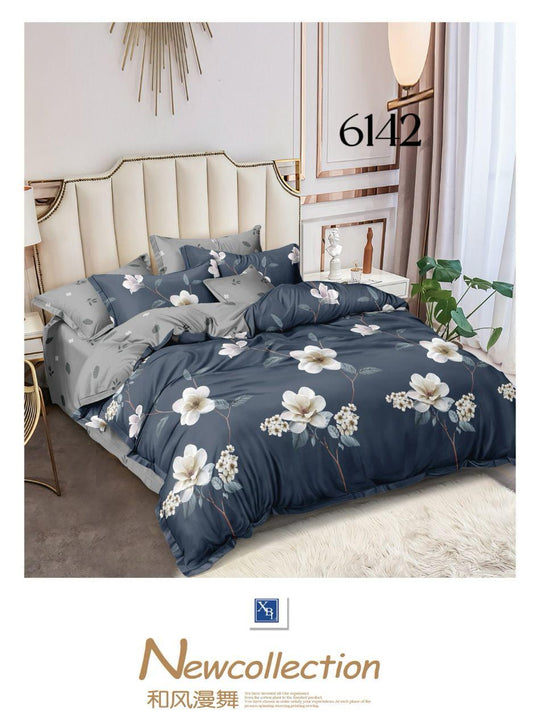 6-Dijelni set posteljine Serija-Cvijeće