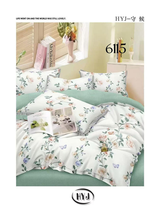 6-Dijelni set posteljine Serija-Cvijeće