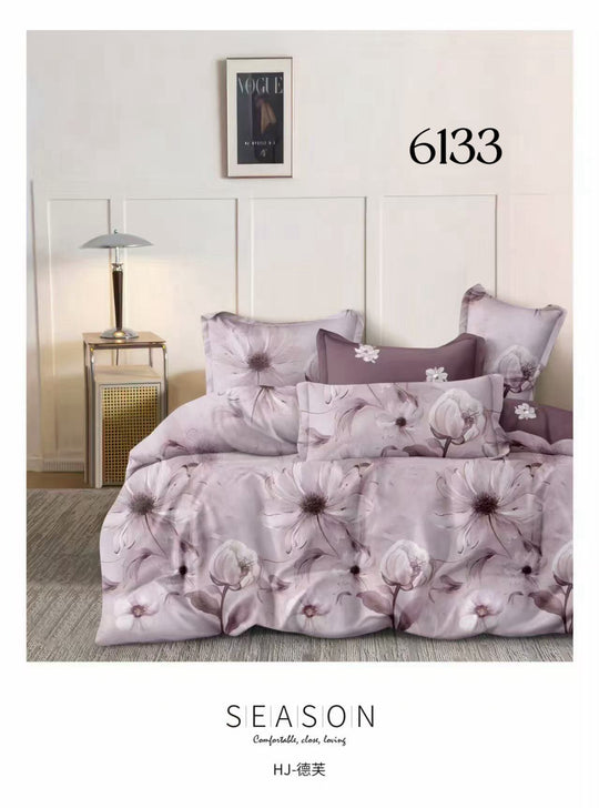 6-Dijelni set posteljine Serija-Cvijeće