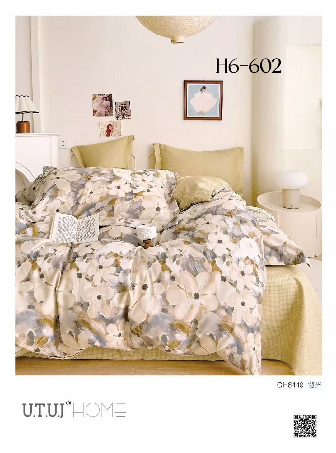 Posteljine set 6 dijelova za bračni krevet - top kvaliteta