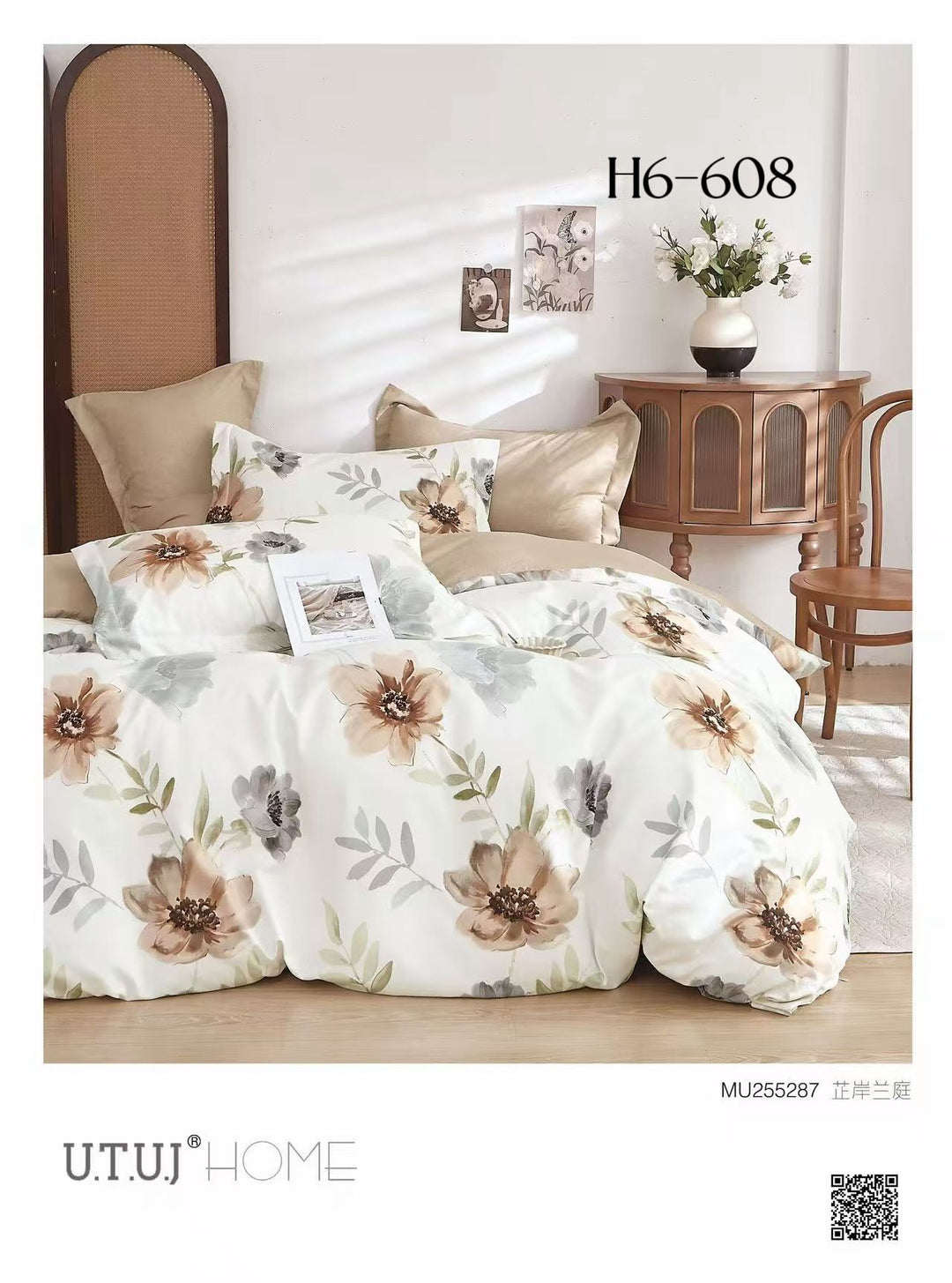 Posteljine set 6 dijelova za bračni krevet - top kvaliteta