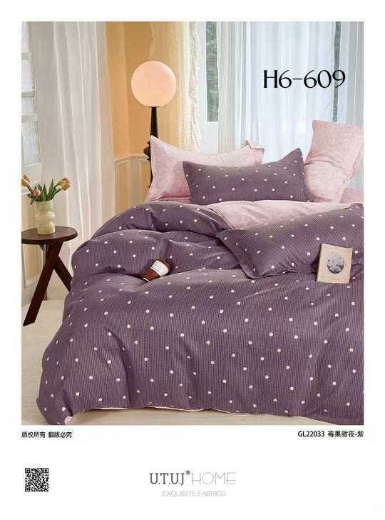 Posteljine set 6 dijelova za bračni krevet - top kvaliteta