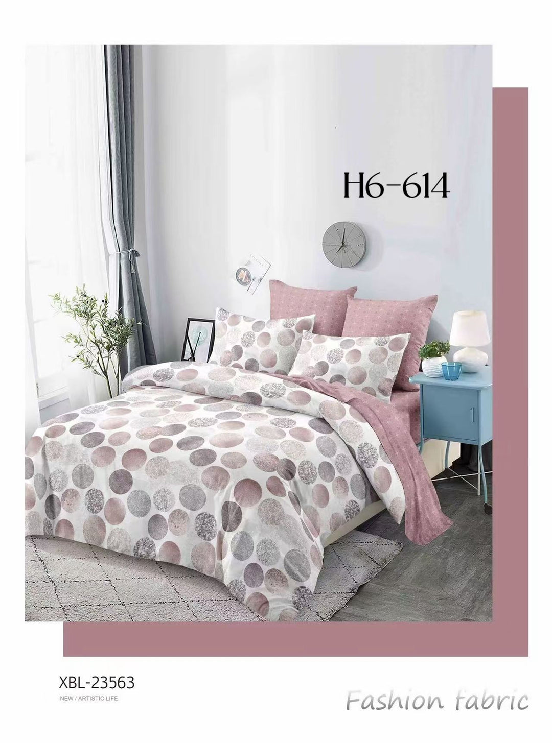 Posteljine set 6 dijelova za bračni krevet - top kvaliteta