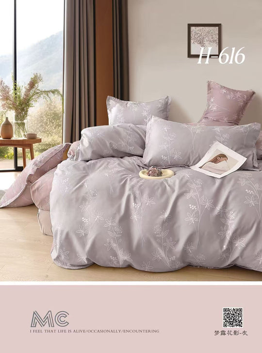 Posteljine set 6 dijelova za bračni krevet - top kvaliteta