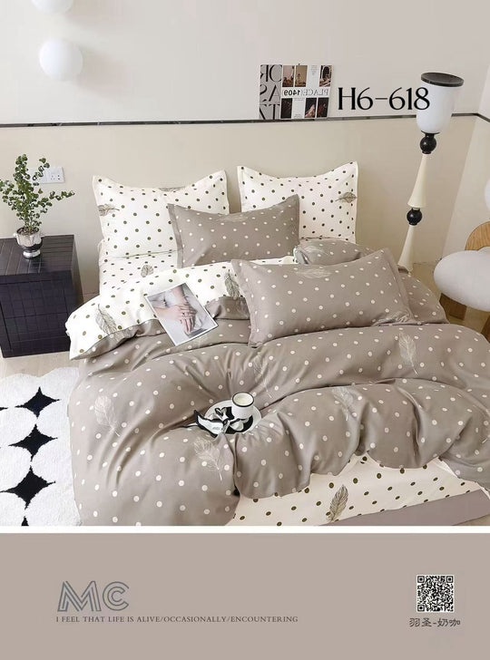 Posteljine set 6 dijelova za bračni krevet - top kvaliteta