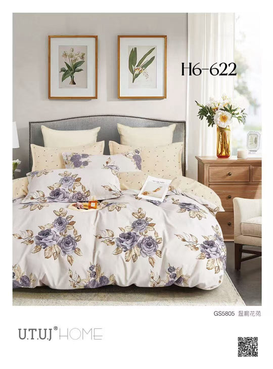 Posteljine set 6 dijelova za bračni krevet - top kvaliteta