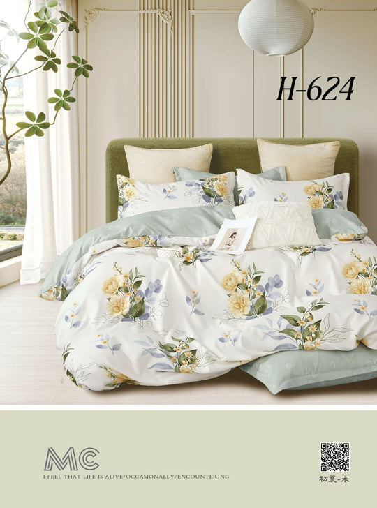 Posteljine set 6 dijelova za bračni krevet - top kvaliteta