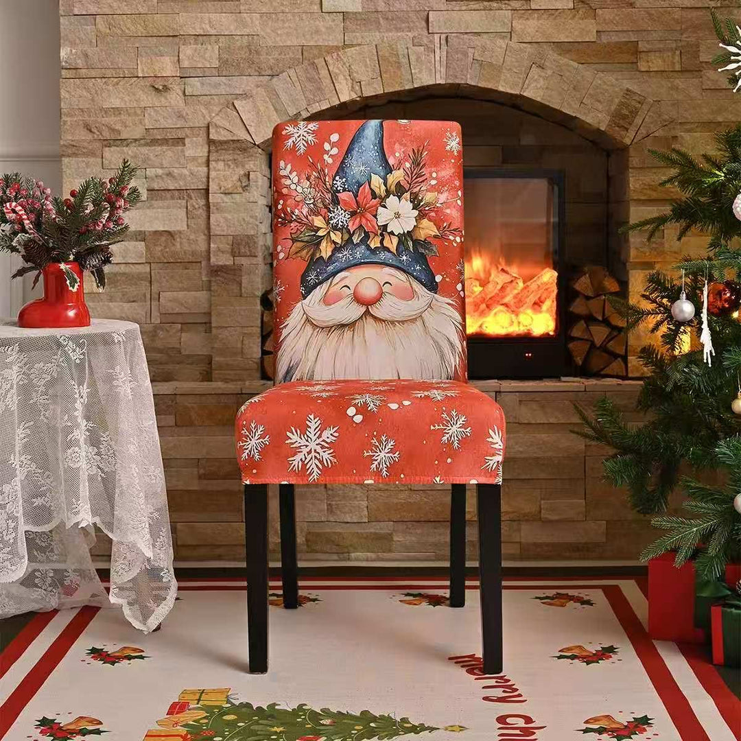 Božićne navlake za stolice  - set od 6 kom