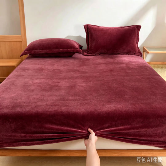 Flanel plahta 200x200 i 2 jastučnice