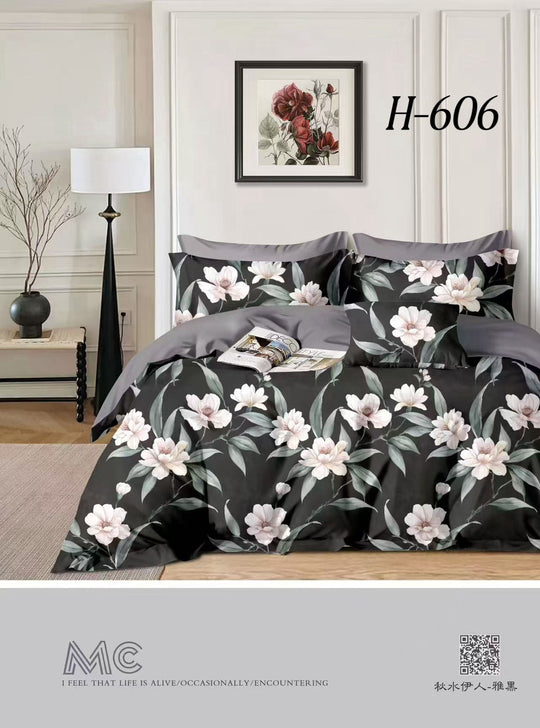 Posteljine set 6 dijelova za bračni krevet - top kvaliteta