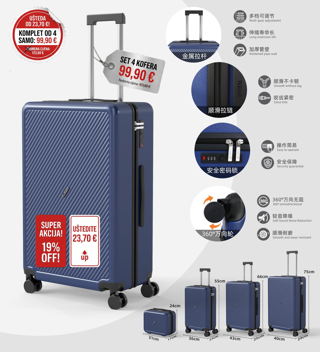 Kofer Model:NHTR066-4P