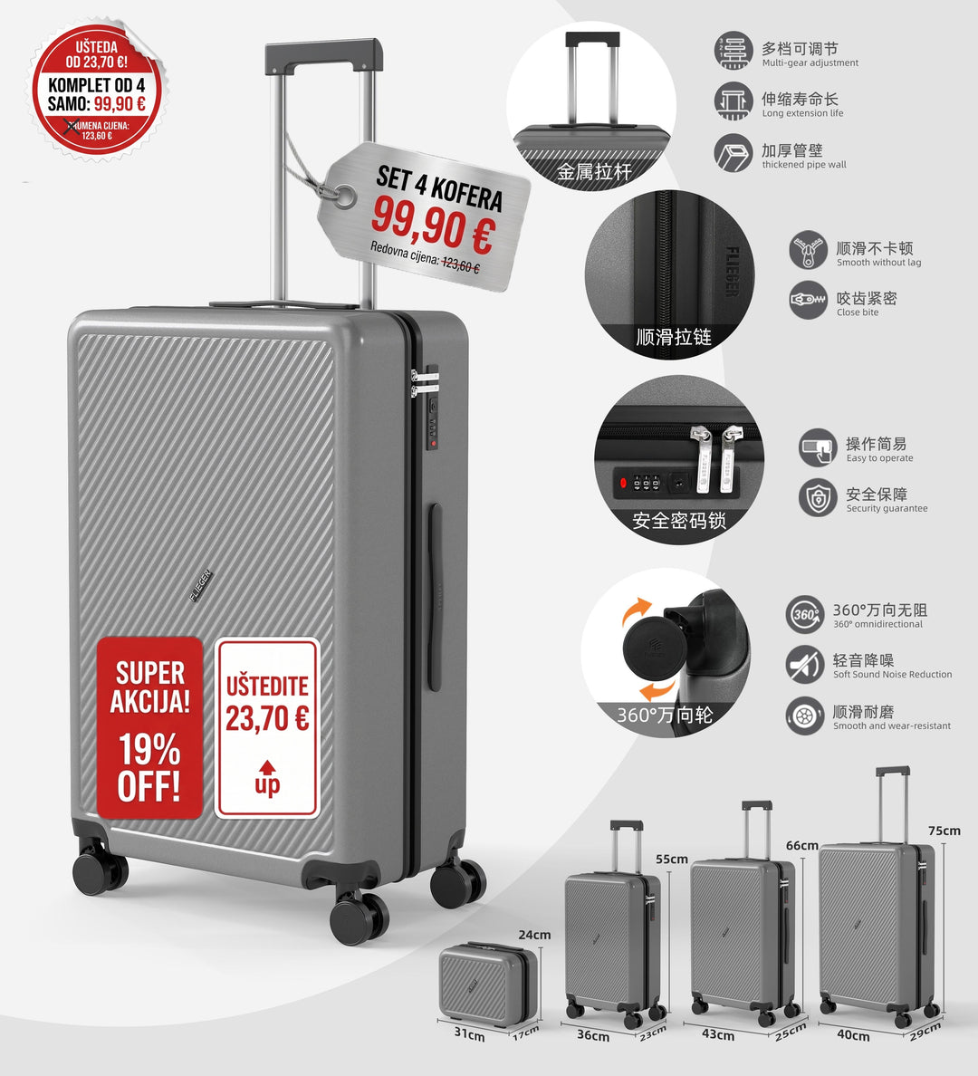 Kofer Model:NHTR066-4P