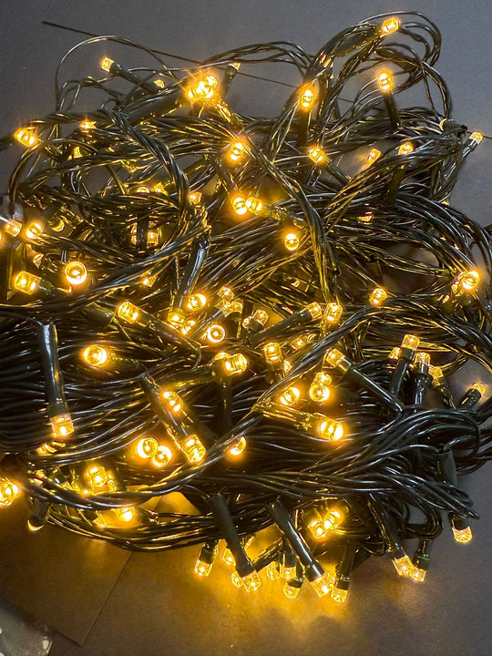 Božićne led lampice - toplo bijela boja