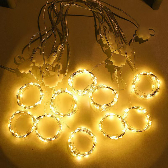 Božićne LED lampice - zavjesa 500/1000 LED 3x2m/3x3m