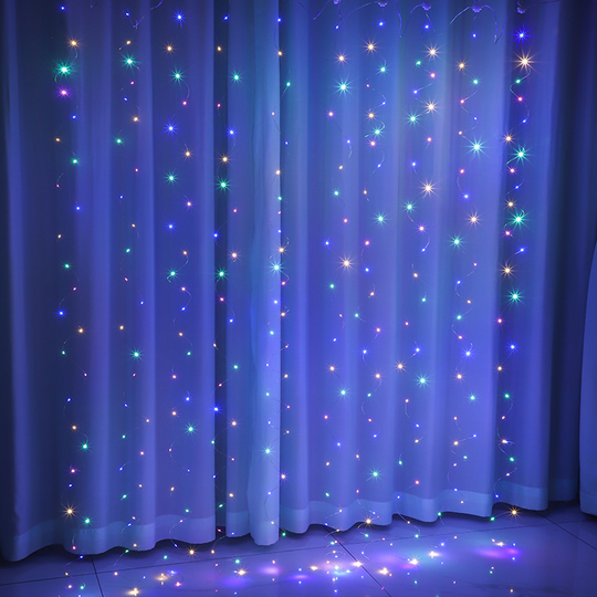 Božićne LED lampice - zavjesa 500/1000 LED 3x2m/3x3m