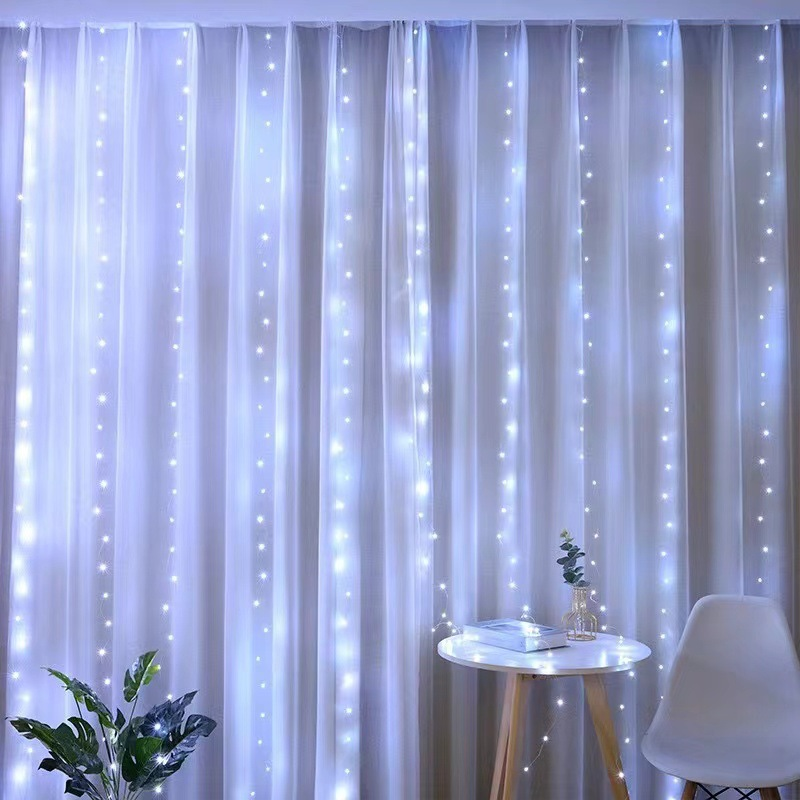 Božićne LED lampice - zavjesa 500/1000 LED 3x2m/3x3m