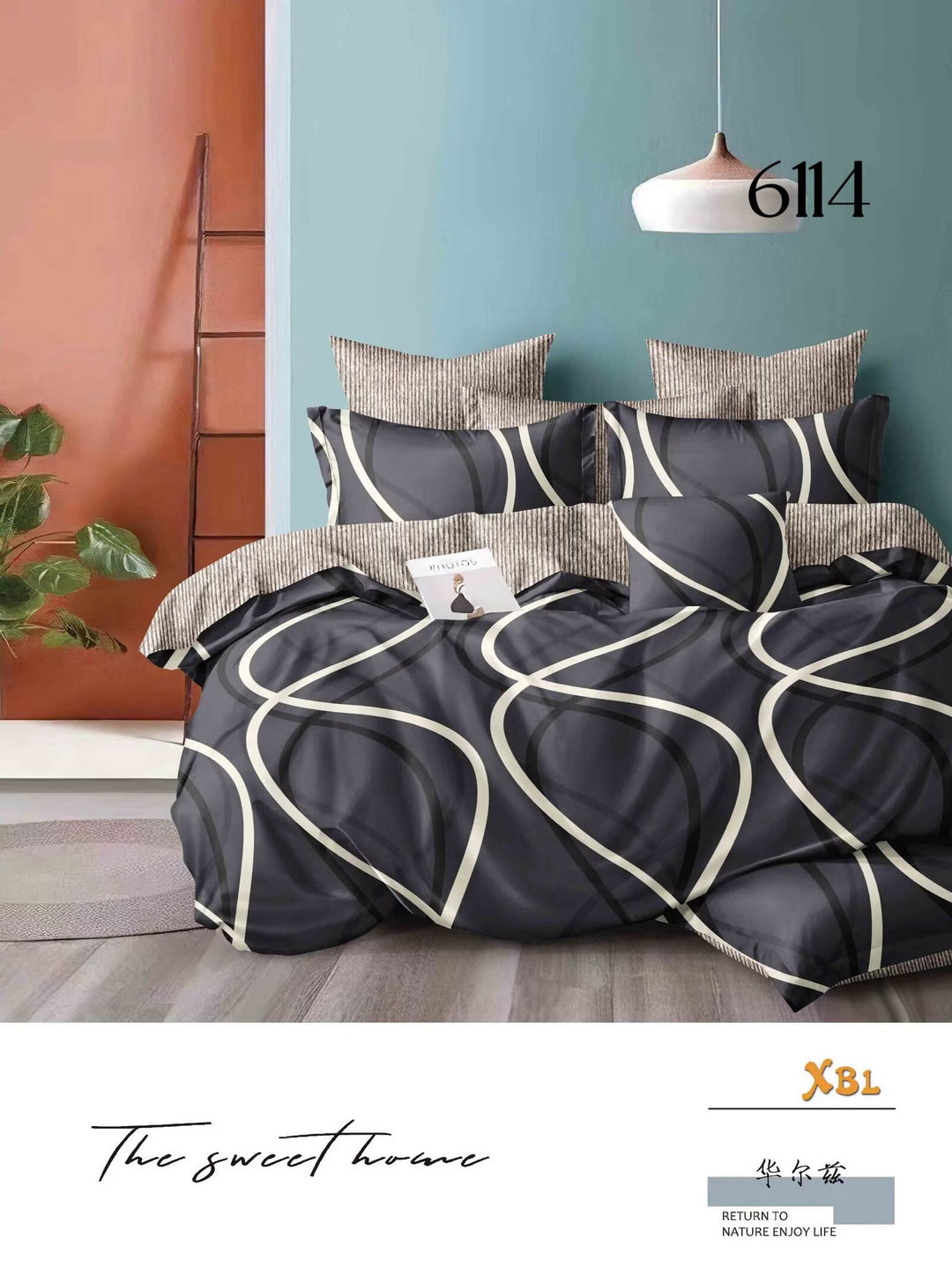 6-Dijelni set posteljine Serija "Elegancija"